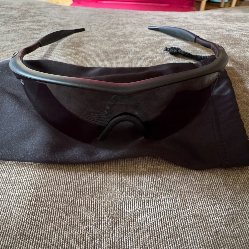 Black M frame Oakleys